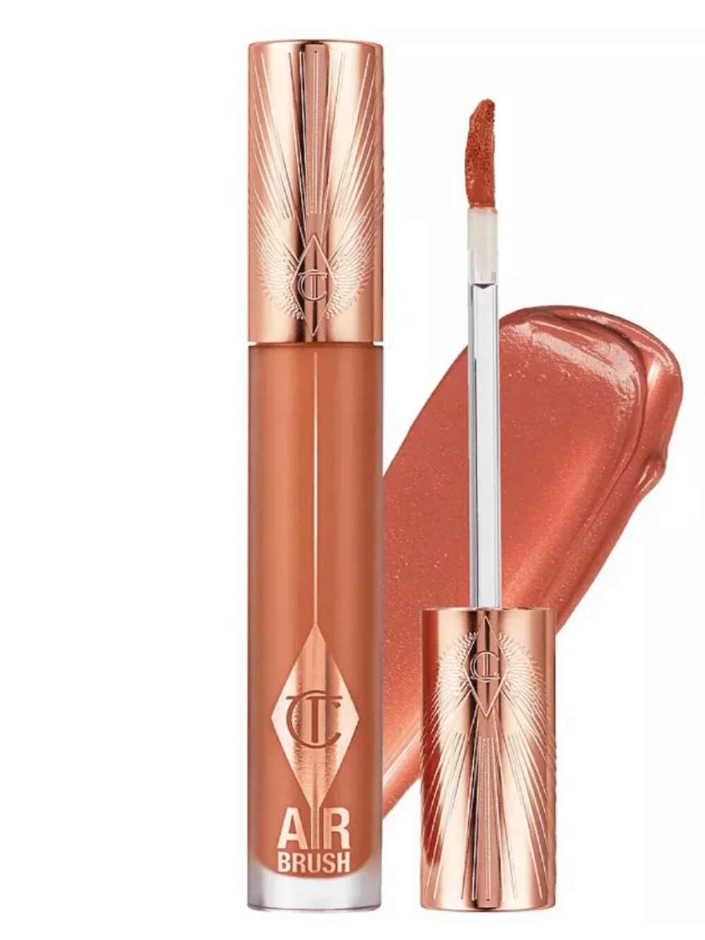 Charlotte Tilbury Airbrush Flawless Matte Lip Blur Liquid Lipstick Honey Blur